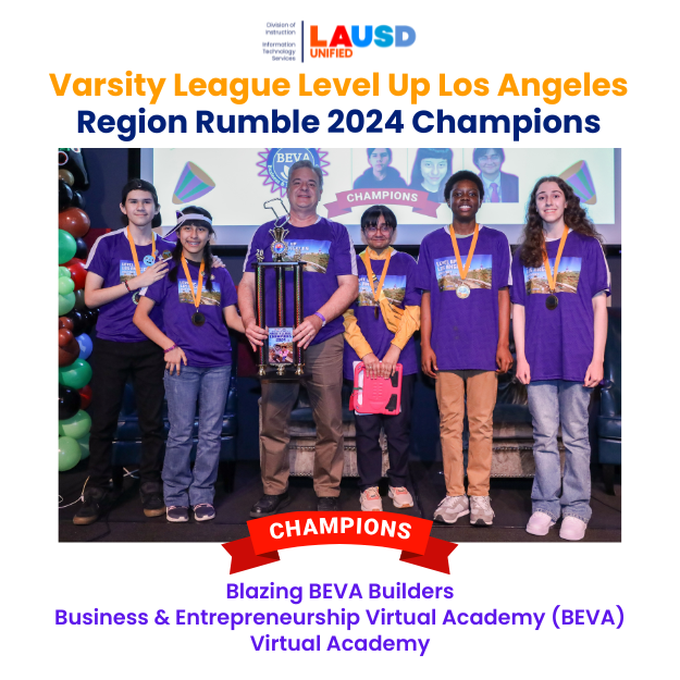 Season 2: Level Up Los Angeles 2023-2024 – Esports – EdTech Innovation