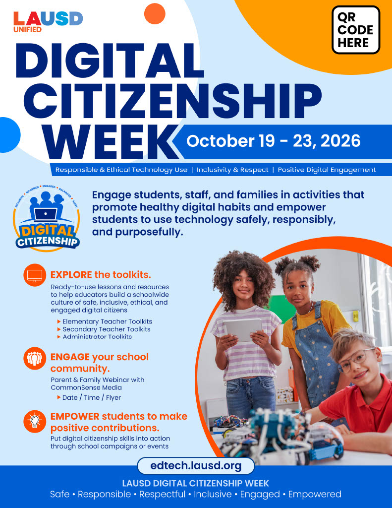 Thumbnail of Flyer for Digital Citizenship Week 2026