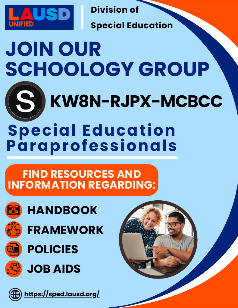 SPED Operations Schoology Group